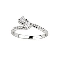 Anneau Nardelli Gioielli Femme in Or Diamante 0.22 Ct CL160VS - CL160VS